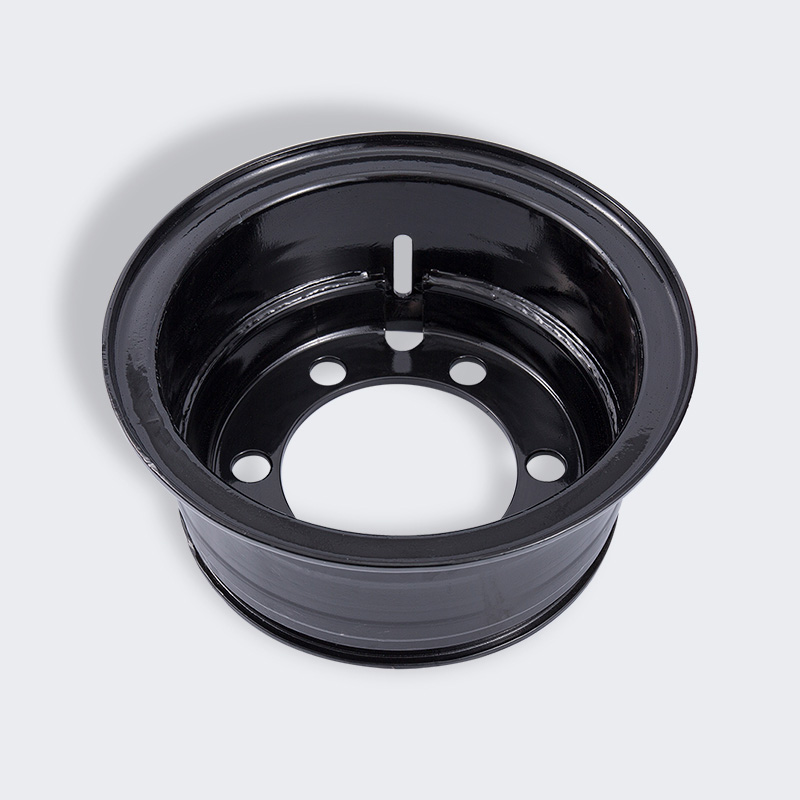 Carrello elevatore Hangzhou ruota posteriore da 5 tonnellate con cerchio in acciaio massiccio 825-15