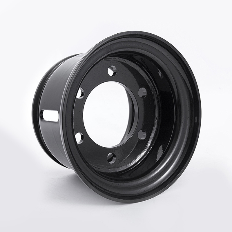 Cerchione in acciaio monopezzo 30J per carrello elevatore Hangzhou 18x7-8 Cerchione in acciaio monopezzo 30J per carrello elevatore Hangzhou 18x7-8