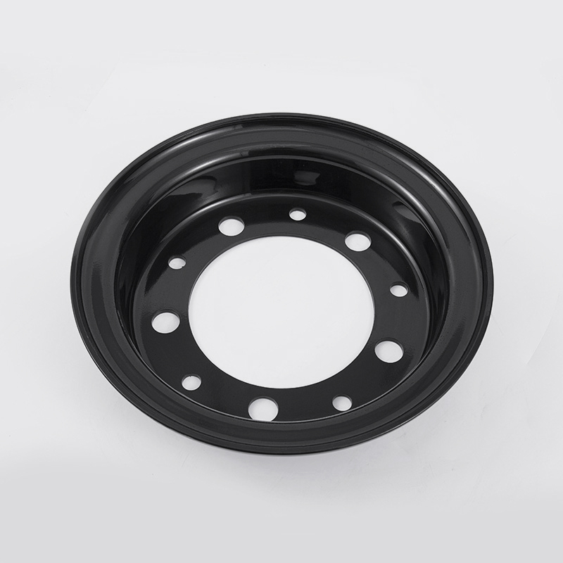 Carrello elevatore Hangzhou 45R con cerchio in acciaio diviso 700-12 Carrello elevatore Hangzhou 45R con cerchio in acciaio diviso 700-12